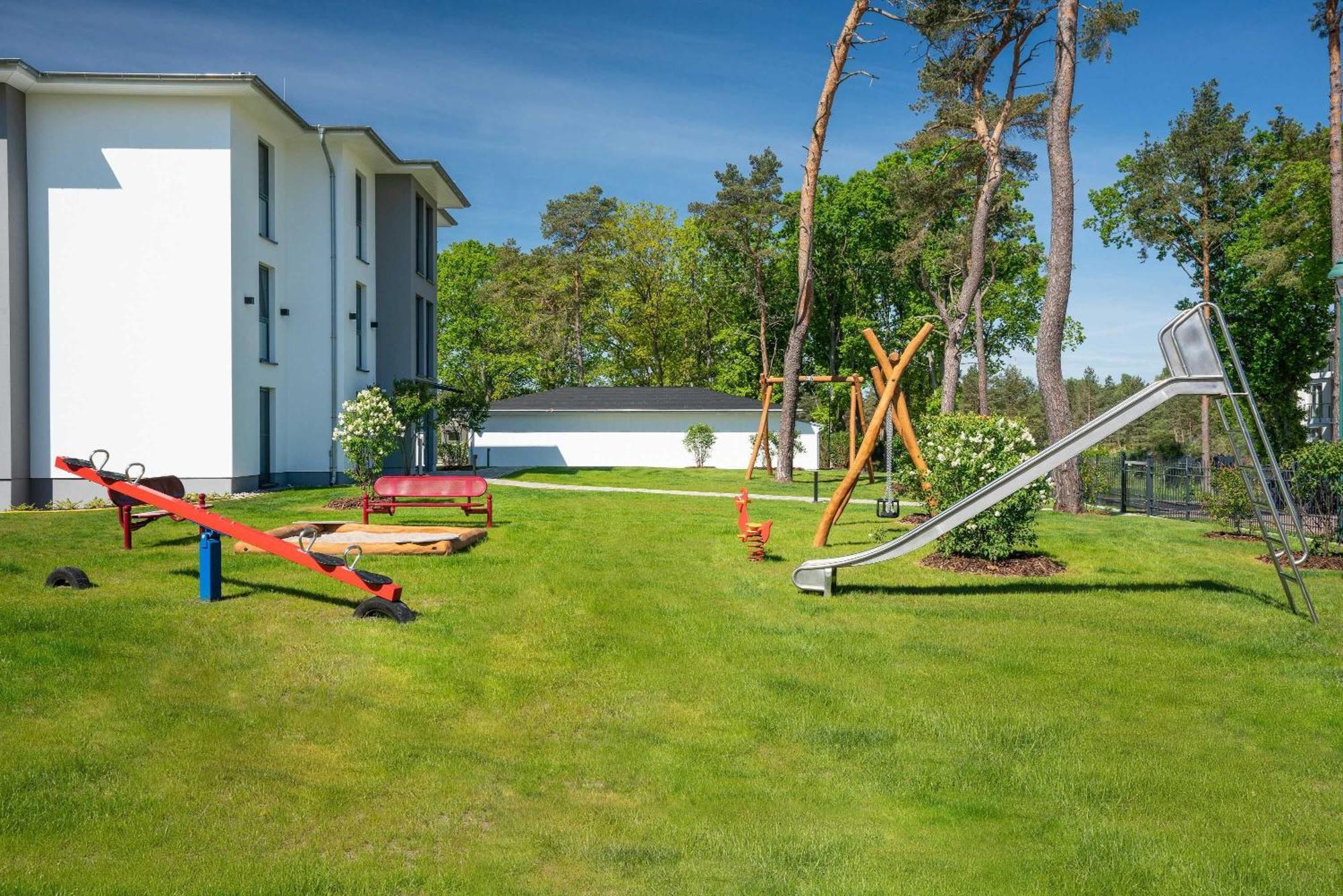 Terrassenwohnung "Kliffgarten" - Oase Am Haff Garz  Kültér fotó