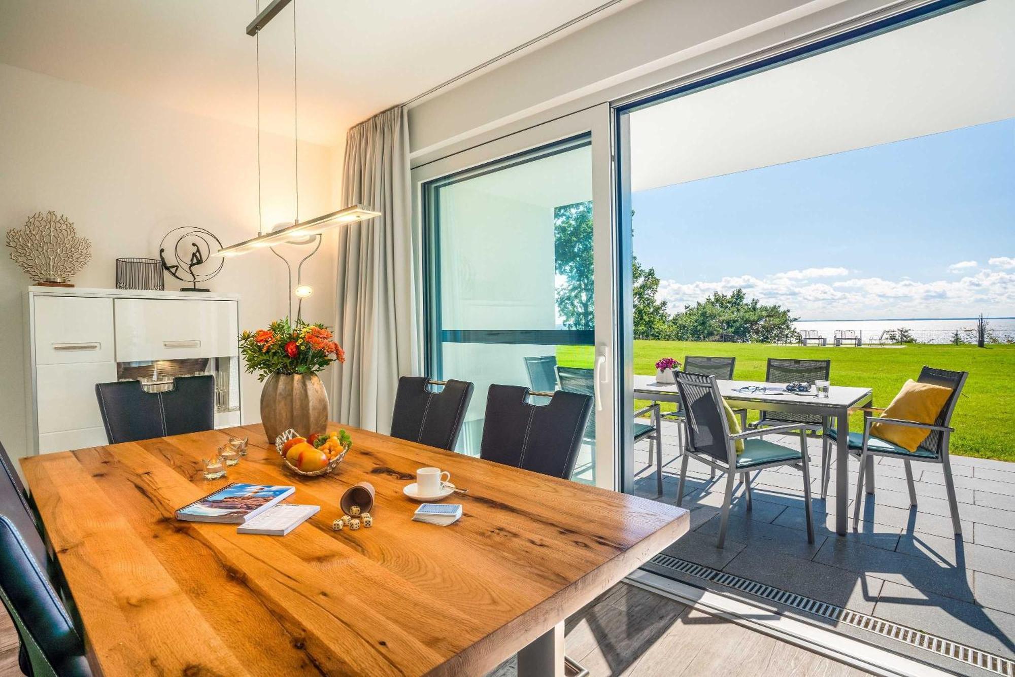 Terrassenwohnung "Kliffgarten" - Oase Am Haff Garz  Kültér fotó
